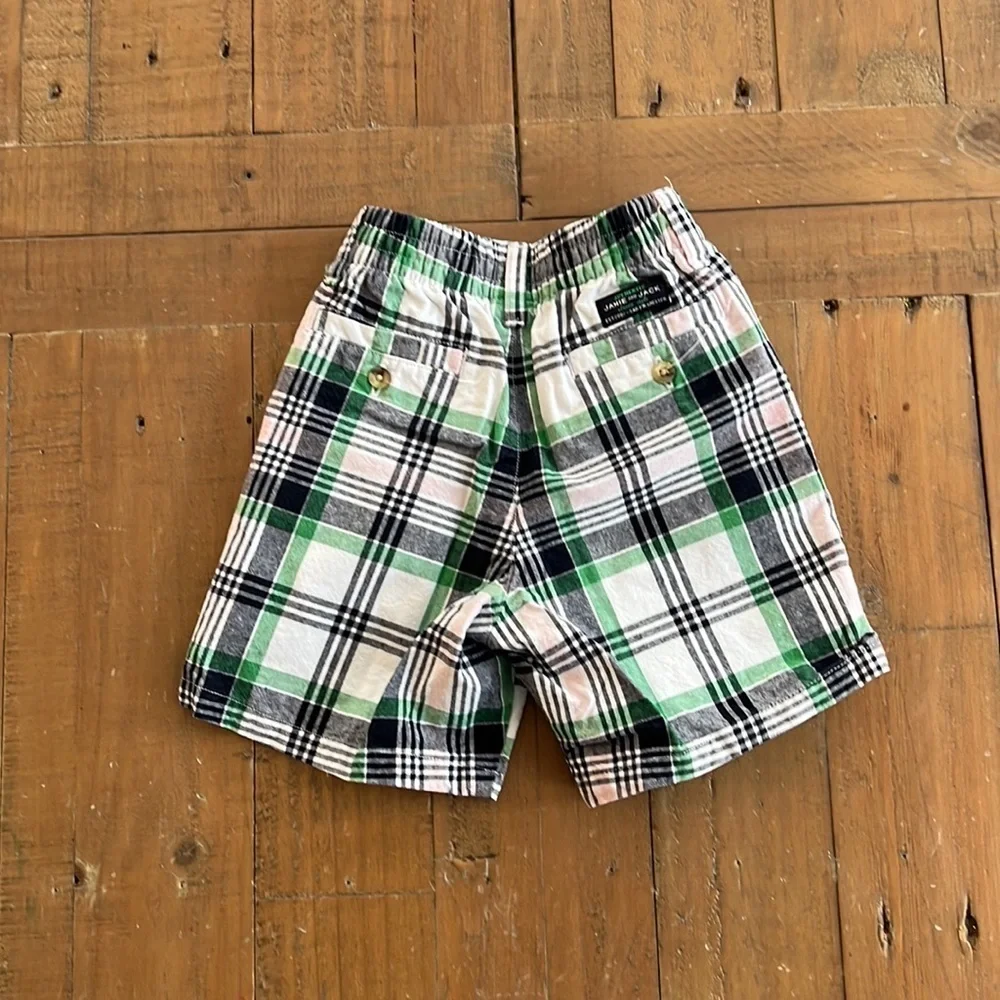 Janie and Jack pink navy